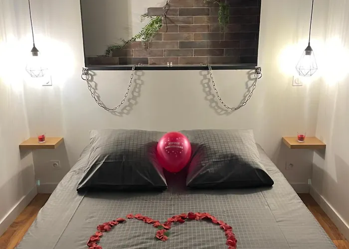 Hotel miłości La Jacuzzi Et Sauna Privatif Grenoble